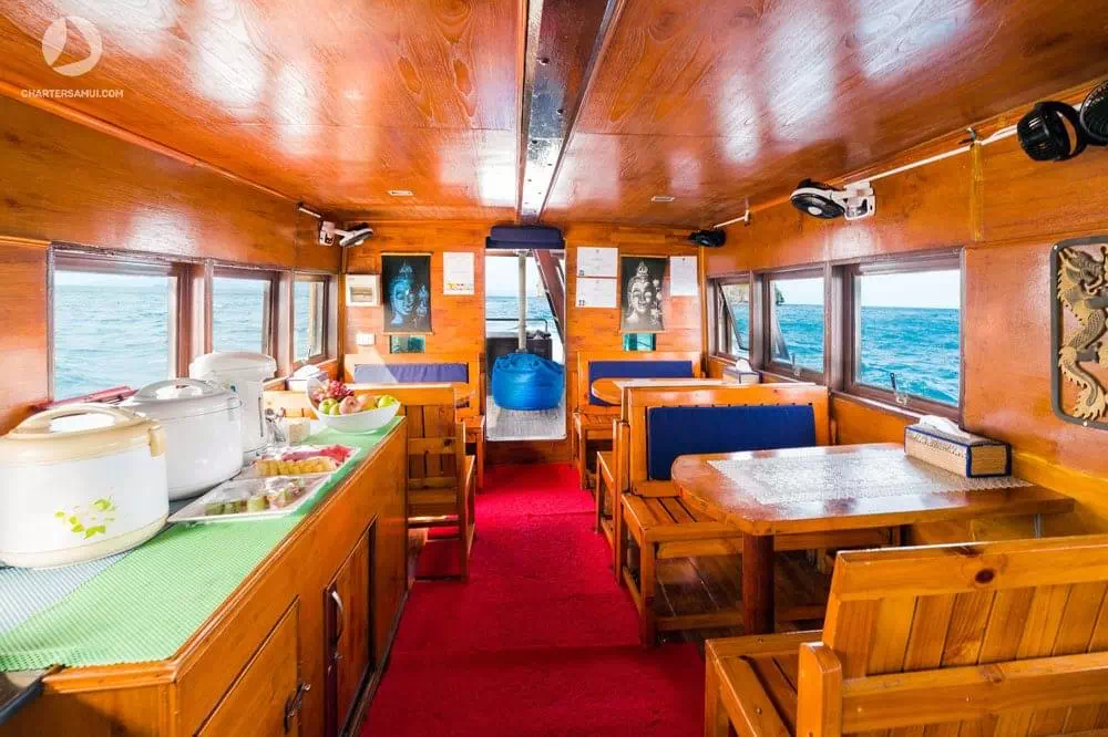 Rent a Blue Dragon classic thai yacht on Koh Samui image 4
