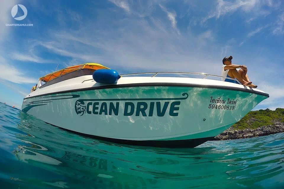 Rent a speed boat Ocean 38 on Koh Samui image 1