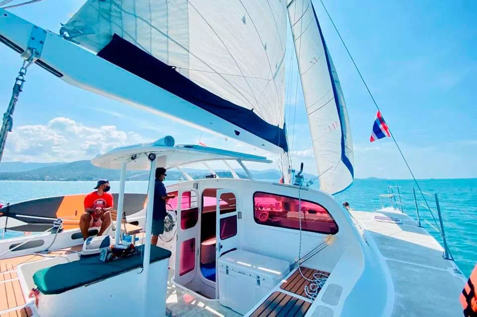 Rent a catamaran Vickey on Koh Samui image 1