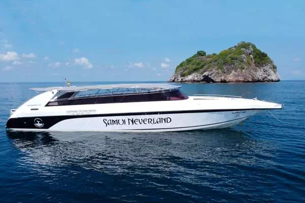 Neverland speedboat on Koh Samui